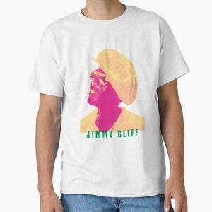 Jimmy Cliff Unisex White T-Shirts